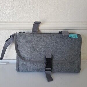 Kopi Baby Portable Diaper Changing Pad Carrying Case, Gray, Water Resistant VG
